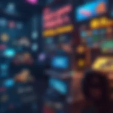 An infographic showcasing different genres of blockchain games