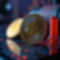 Visual representation of cryptocurrency validation