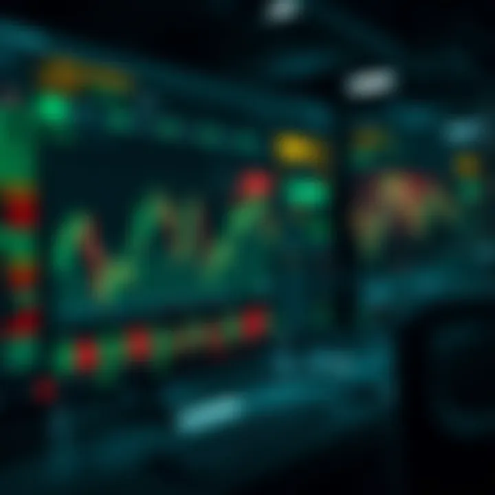 User interface of Bitfinex platform