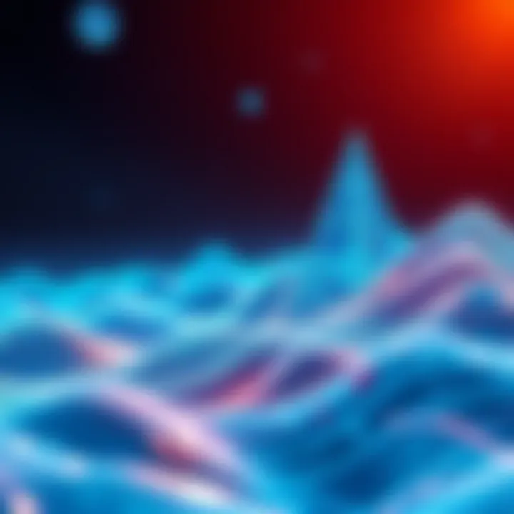 Futuristic illustration depicting Blodex's potential growth