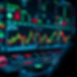 Visual representation of a cryptocurrency exchange platform