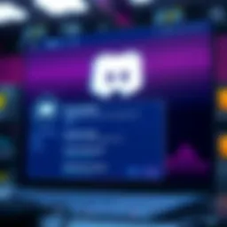 User interface of Discord notification bot