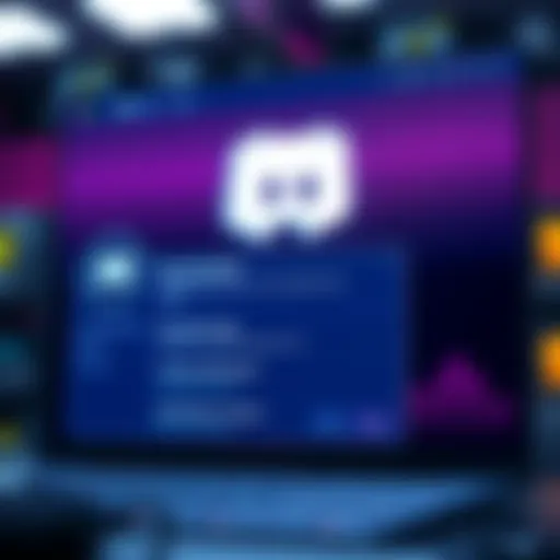 User interface of Discord notification bot