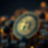 Symbolic representation of FitFi Coin in the context of blockchain technology