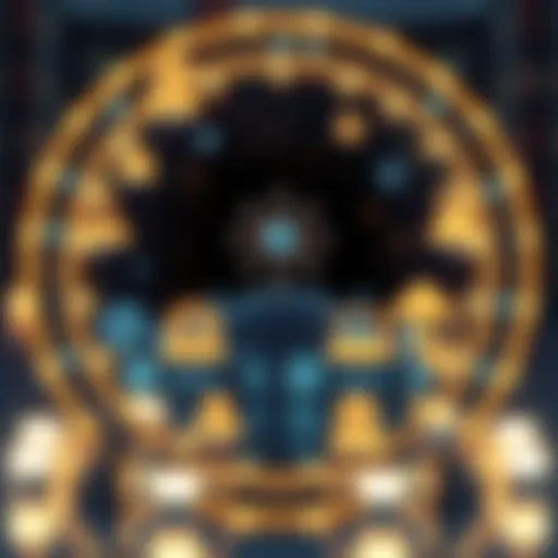 Visual representation of OrbitChain's ecosystem