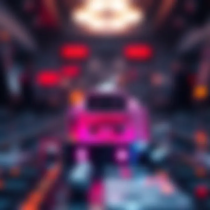 A futuristic design hinting at the future of NFTs in online communities