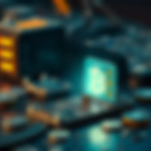 Illustration depicting the technical limitations of smartphone mining
