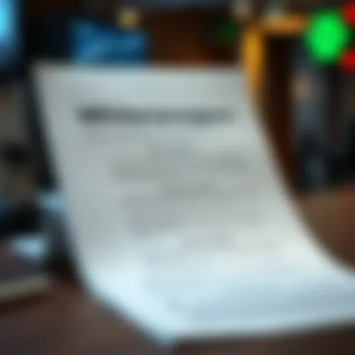 Conceptual representation of a whitepaper